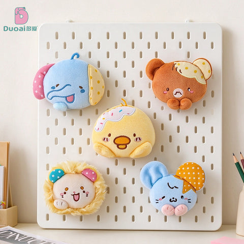 Duoai Original Animal Plush Fridge Magnet Collection – Cute Kawaii Stuffed Animal Toy