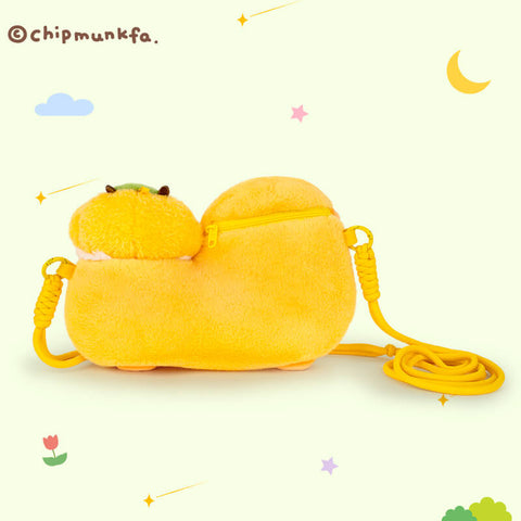 Duoai Honeybee Plush Crossbody Bag – Cute Bumblebee Plush Purse for Girls & Friends (17×23cm / 6.7×9") Duoai Plush