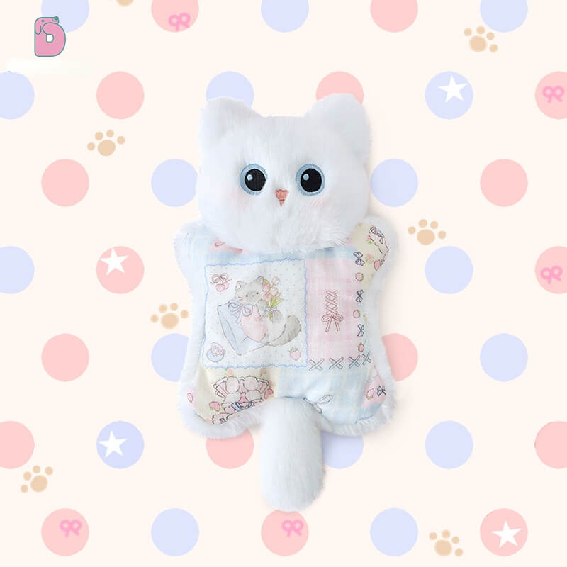Duoai Bean Bag Cat Plush Puppet – 7.1" Comfort Companion Toy