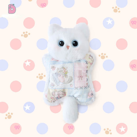 Duoai Bean Bag Cat Plush Puppet – 7.1" Comfort Companion Toy