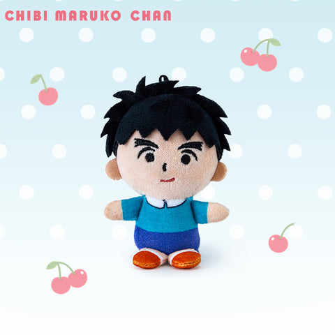 Duoai Official Chibi Maruko Plush Bag Charm – Cute Anime Doll Gift for Girls
