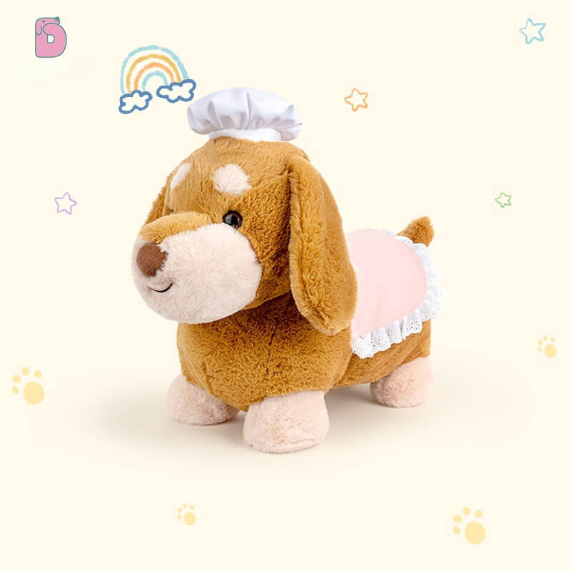 Duoai Dachshund Plush Toy – 16" Sausage Dog Stuffed Animal Duoai Plush