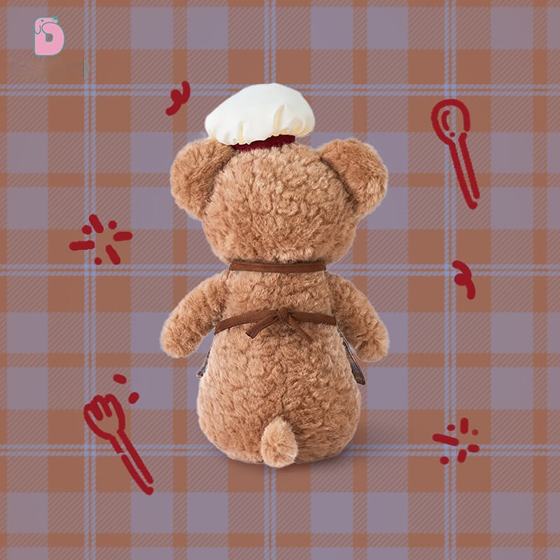 Duoai Original Chef Bear Plush — Cute Companion Teddy for Kids (28cm / 38cm) Duoai Plush
