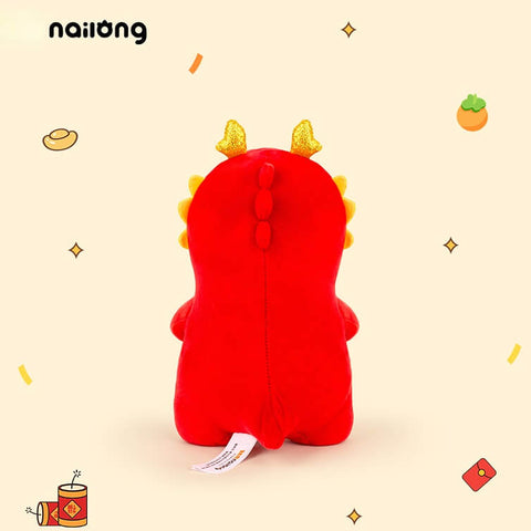 Duoai Official NAILONG “Persimmon Smile” Plush — 23 cm (9.1") Cute Dragon Doll Birthday Gift for Boys & Girls Duoai Plush