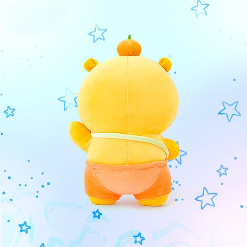 Duoai × Capybara Lulu Pufferfish Bag Plush – Adorable Capybara Gift