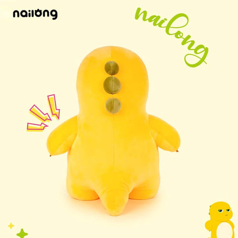 Duoai NAILONG – Baby Dino Plush in 5 Sizes + Free Keychain with 24" Duoai Plush
