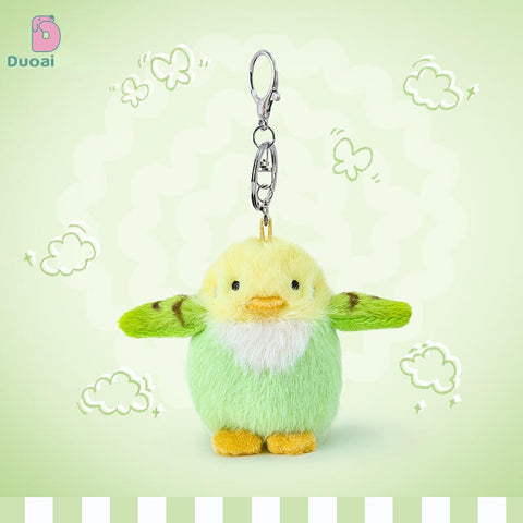 Duoai Original Bird Plush Keychain Collection – Cute Bag Charm Gift Toy