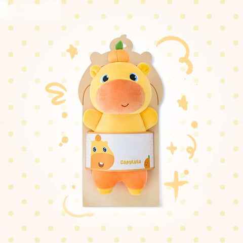 Duoai × Capybara Lulu Plush Wrist Rest Pillow – Cute Kawaii Desk Support Collection