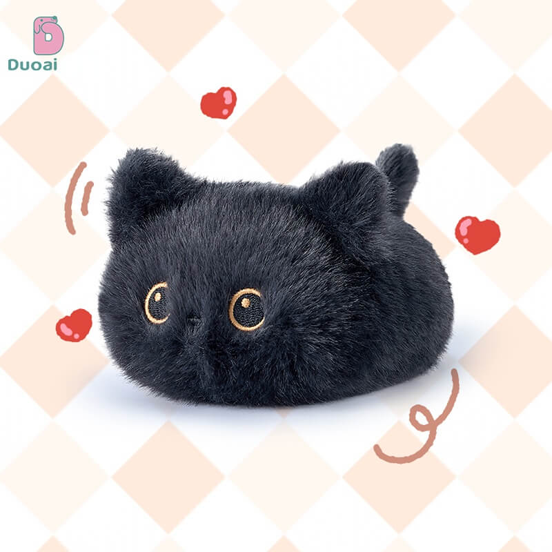 Duoai Original Lying Cat Plush – Kawaii Soft Cat Stuffed Animal Kitty Gift Collection