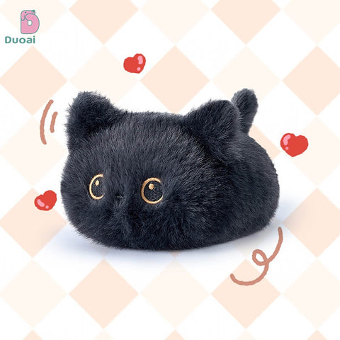 Duoai Original Lying Cat Plush – Kawaii Cat Pillow Soft Stuffed Animal Gift Collection
