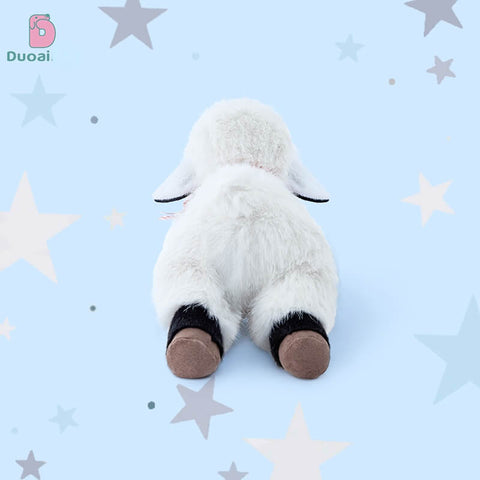 Duoai Original Lying Lamb Plush Toy – Realistic Sheep Stuffed Animal Soft Cozy Gift