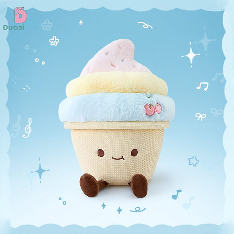 Duoai Original Fluffy Sheep Plush Toy – Creative Cute Lamb, Healing Stuffed Animal for Kids