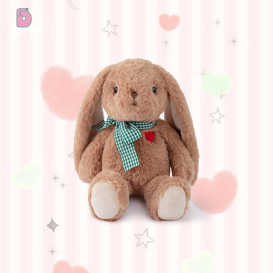 Duoai White Choco Bunny & Choco Bunny Plush – Heart Bunny Plush Toy, 25cm (9.8") / 35cm (13.8") Duoai Plush