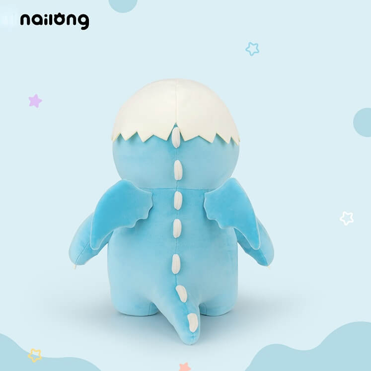 Duoai BOOMBOOM NAILONG – Plush Dino Toy in Blue Eggshell | 11.8'' & 22.8'' Duoai Plush