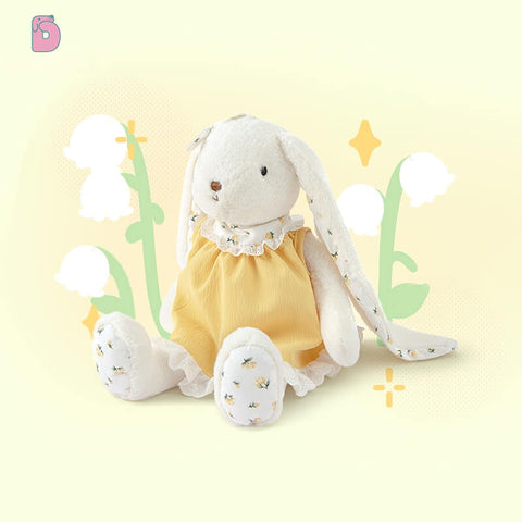 Duoai Original — “NONO the Bunny” Pastoral Plush | 30 cm / 11.8" & 16 cm / 6.3" | Gift Box Option Duoai Plush