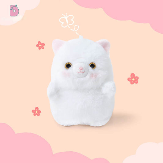 Duoai Original Black Cat Plush Keychain – Blushing Kitty Bag Charm (4.5") Duoai Plush