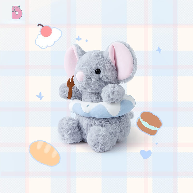 🧀 Duoai Mouse Plush – 5.9" & 9.1" Original Comfort Desk Companion Duoai Plush