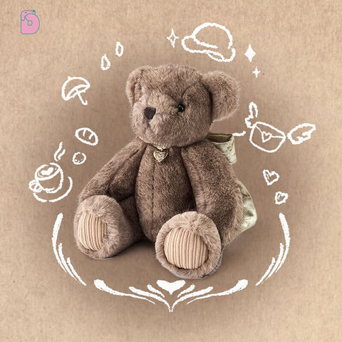Duoai Jointed Bear Plush – 9.8" Poseable Teddy Bear | Soft Hug Buddy Gift for Kids & Adults Duoai Plush