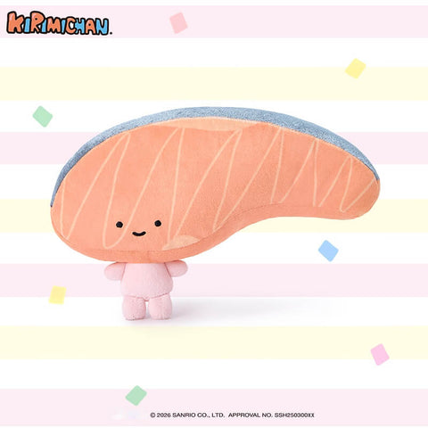 Duoai Original Kirimichan Plush – Kawaii Salmon Plush Toy, Cute Gift for Friends