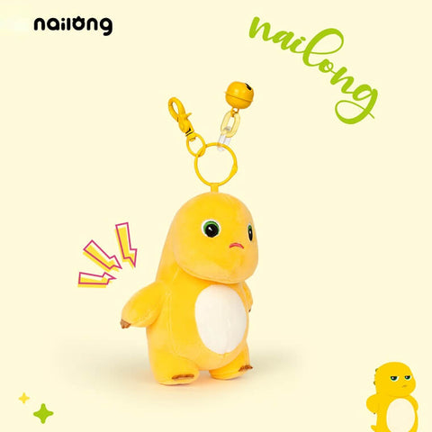 Duoai NAILONG – Baby Dino Plush in 5 Sizes + Free Keychain with 24" Duoai Plush