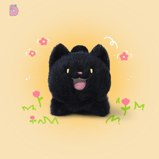 Duoai Mini Cat Plush Charm – Original Design Cat Keychain for Bags & Backpacks Duoai Plush