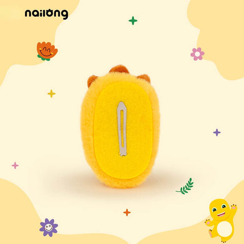 DUOAI NAILONG – Plush Hair Clip with Cute Paw Design, Winter Style BB Side Clip Duoai Plush