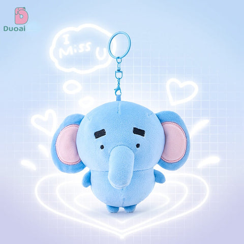 Duoai Original Dundun Family Plush Keychain – Adorable Bag Charm Gift Toy