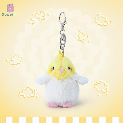 Duoai Original Bird Plush Keychain Collection – Cute Bag Charm Gift Toy
