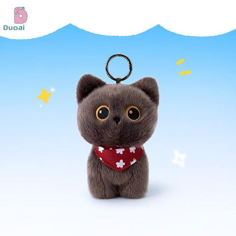 Duoai Original Cat Plush Collection – Cute Plush Toys & Bag Charm Gifts