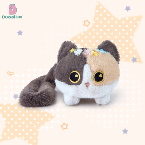Duoai Original Cat Plush Crossbody Bag – Kawaii Cat Shoulder Bag Cute Plush Purse Collection