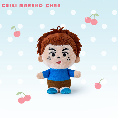 Duoai Official Chibi Maruko Plush Bag Charm – Cute Anime Doll Gift for Girls