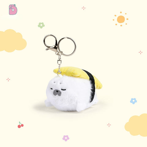 🎐 Duoai Sushi Otter Keychain – 11cm Plush Charm for Bags & Gifts (1pc / 3pc Gift Box) Duoai Plush