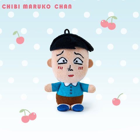 Duoai Official Chibi Maruko Plush Bag Charm – Cute Anime Doll Gift for Girls