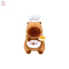 Duoai Capybara Plush – Sitting Bread Chef Edition | Original Soft Toy Gift Duoai Plush