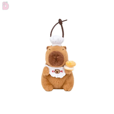Duoai Capybara Plush – Sitting Bread Chef Edition | Original Soft Toy Gift Duoai Plush