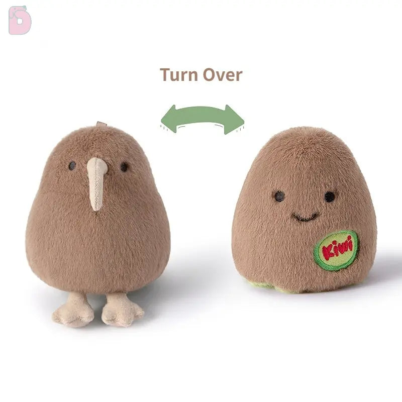 Duoai Original Kiwi Bird Plush – Reversible Avocado Fun Toy – 4.5” Cute Birthday Gift Duoai Plush