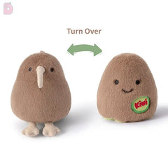 Duoai Original Kiwi Bird Plush – Reversible Avocado Fun Toy – 4.5” Cute Birthday Gift Duoai Plush