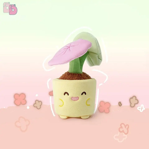 Duoai Plant Plush Collection – Original Hand-Drawn Flower & Leaf Pots for Desk & Gifting Duoai Plush