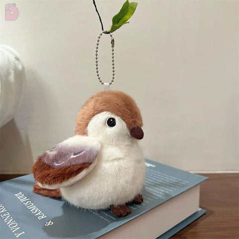 Duoai Sparrow Bird Plush – Cute Stuffed Animal & Bag Pendant Gift for Kids - Duoai Plush