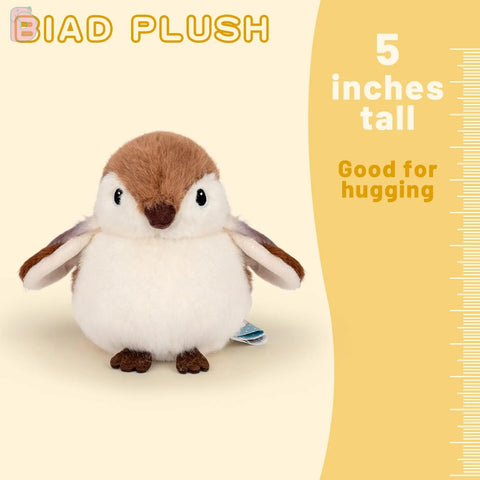 Duoai Sparrow Bird Plush – Cute Stuffed Animal & Bag Pendant Gift for Kids - Duoai Plush