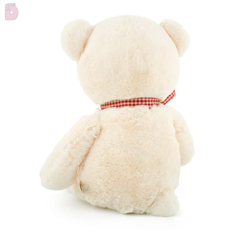 🐻 Duoai Teddy Bear with Heart – 11.4" & 15" Cute White Stuffed Animal Plush Toy for Valentine's Day, Soft Gift for Girlfriend, Boyfriend & Kids Duoai Plush