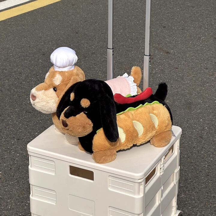 Duoai Dachshund Plush Toy – 16" Sausage Dog Stuffed Animal Duoai Plush