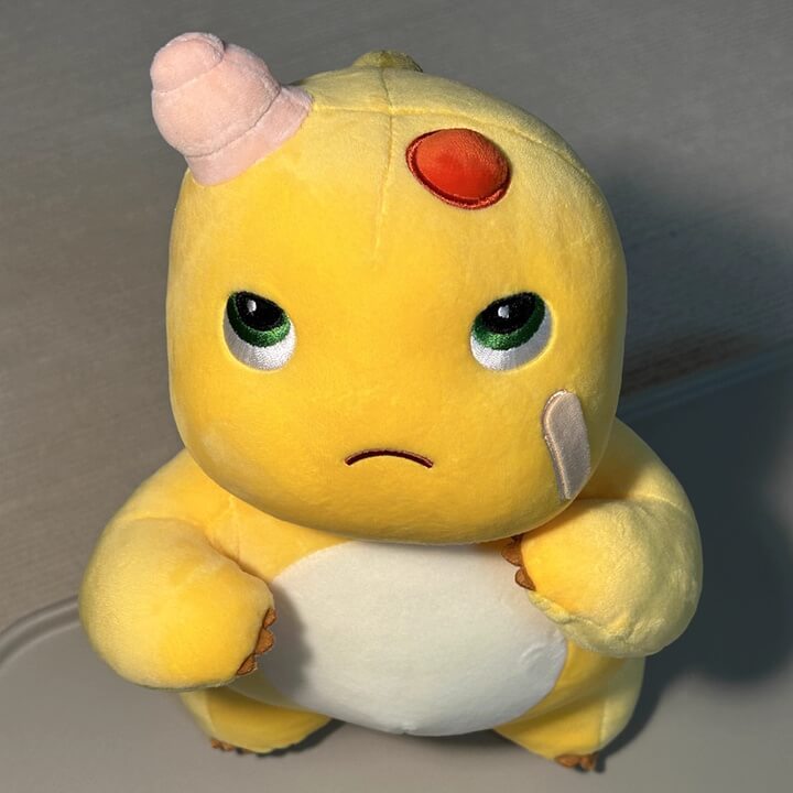 🥺 NAILONG Not-So-Tough Dragon Plush – 15.7" Embroidered Sad Face Stuffed Toy, Cute & Huggable Dino Gift Duoai Plush