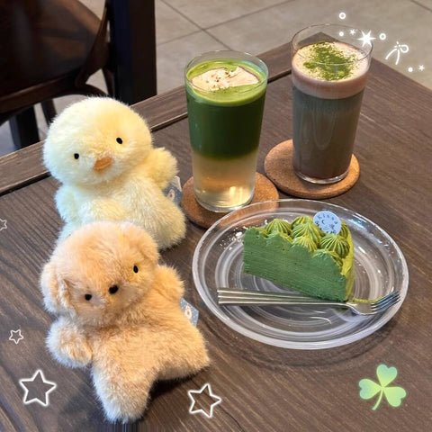 Duoai Mini Plush Toys – Dog, Bunny, Mouse, Bear, Seal, Cat & Duck – 13cm/5.1in Cute Desk Companions & 7-Piece Gift Box Set Duoai Plush