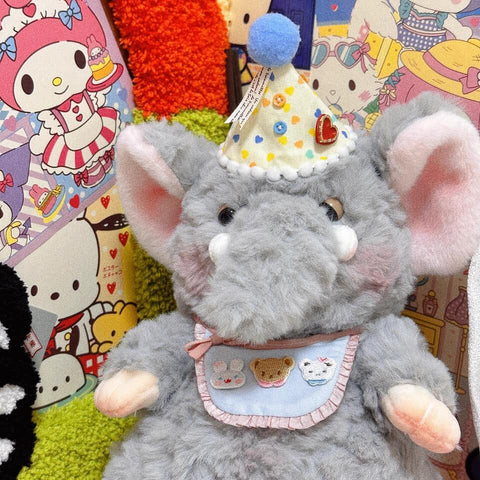 🐘 Duoai Lazy Elephant Plush – 9" / 13.8" Cuddly Original Stuffed Toy Duoai Plush
