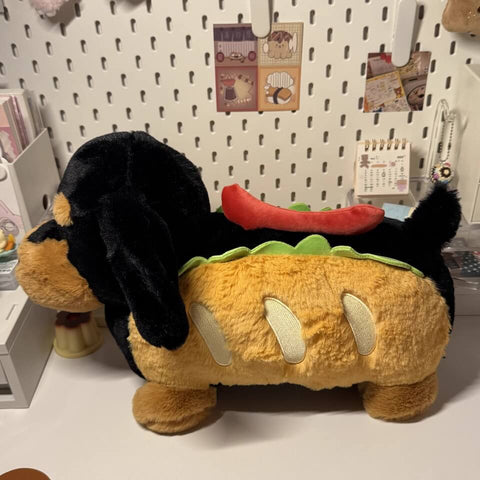 Duoai Dachshund Plush Toy – 16" Sausage Dog Stuffed Animal Duoai Plush