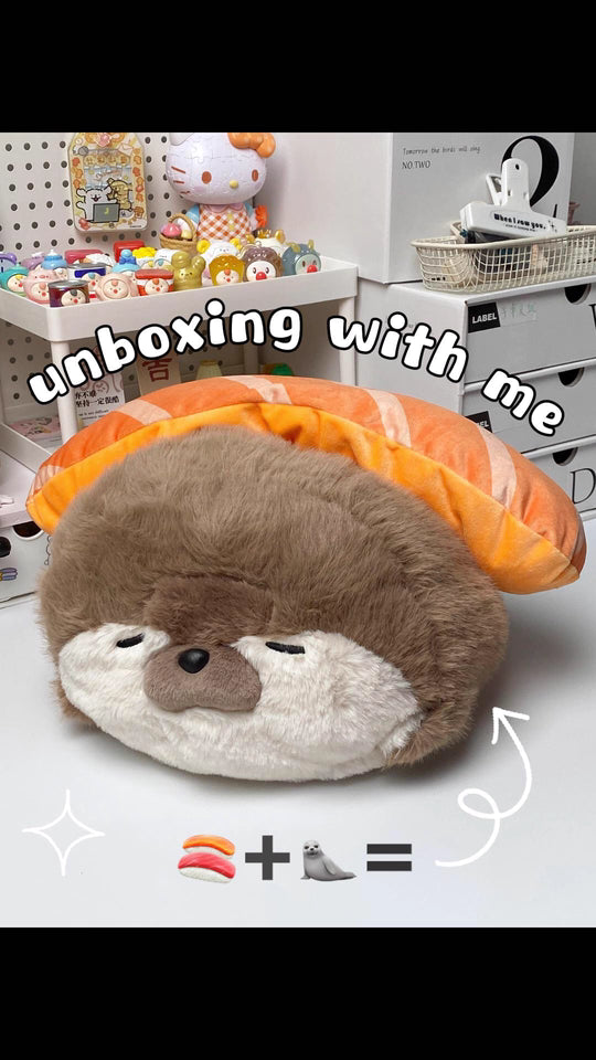 Duoai Original Sushi Otter Plush Toy – 15.7" Snuggle Buddy Gift Duoai Plush
