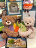 Duoai Hugging Couple Teddy Bears – Buttoned Together Plush Gift Set (11.8") Duoai Plush