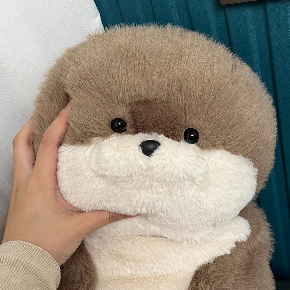Duoai Giant Seal Plush – 27.5" Lying Hug Pillow in 6 Cozy Styles Duoai Plush