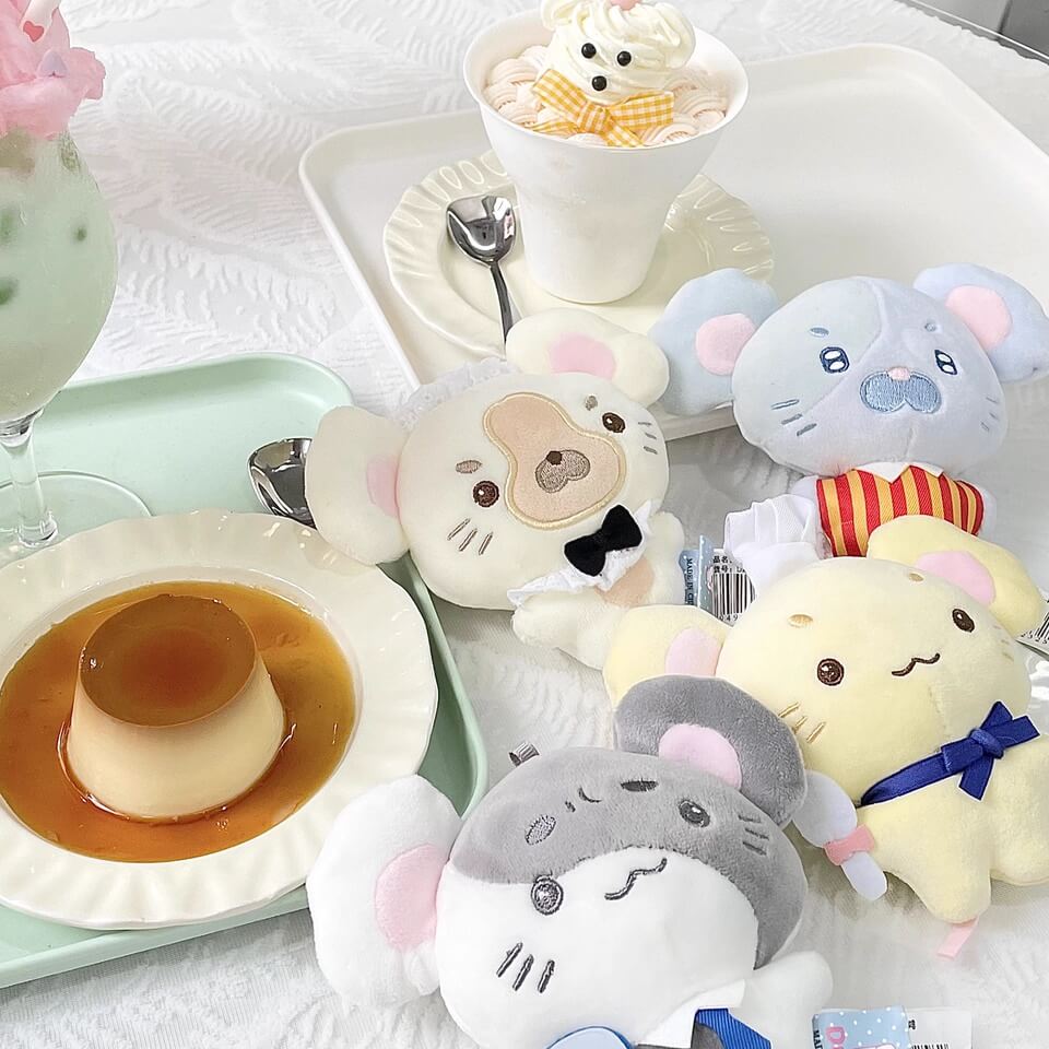 🐭 Duoai Mini Mouse Charm – 5.1" Plush Keychain in 4 Adorable Outfits Duoai Plush